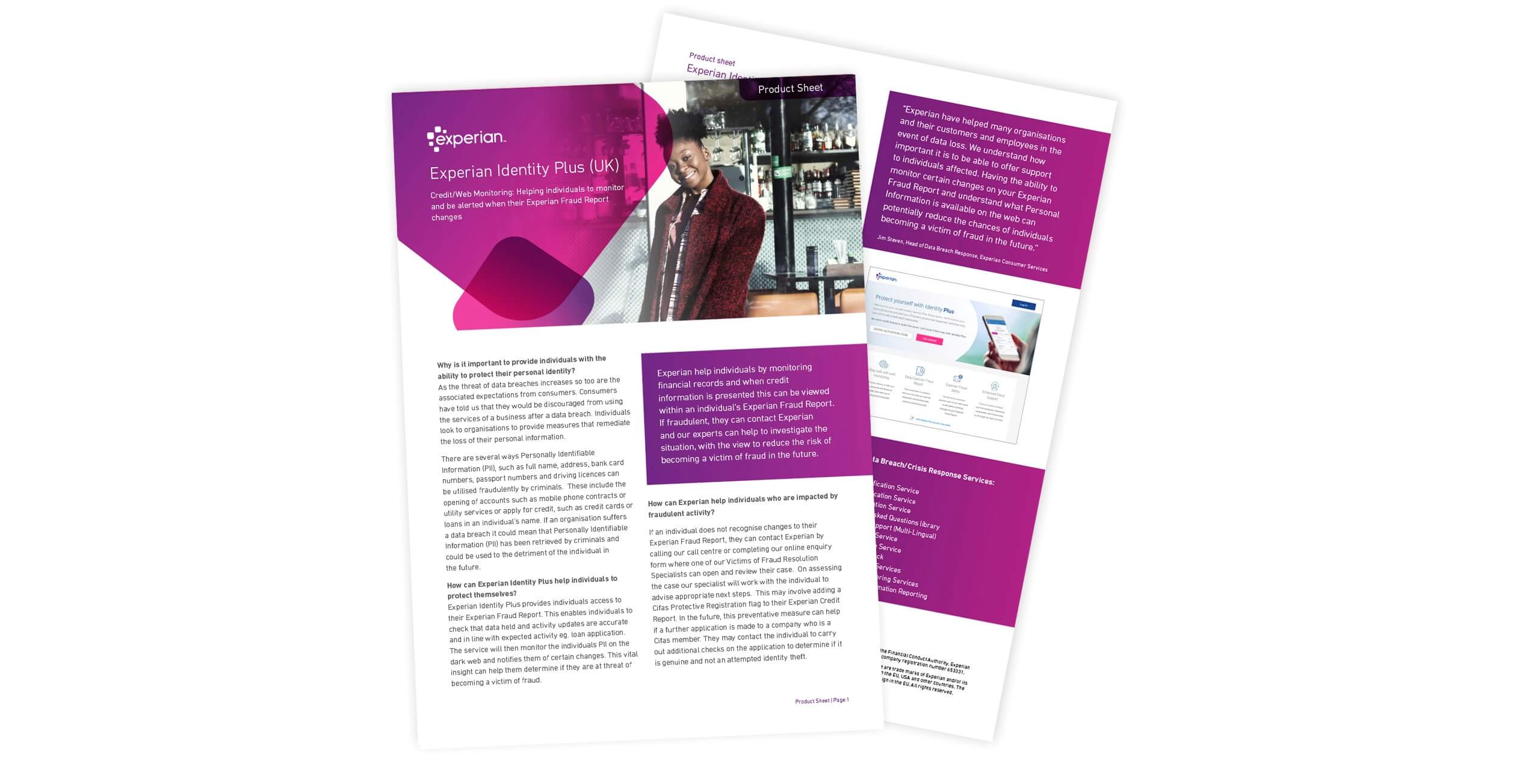 identity plus brochure