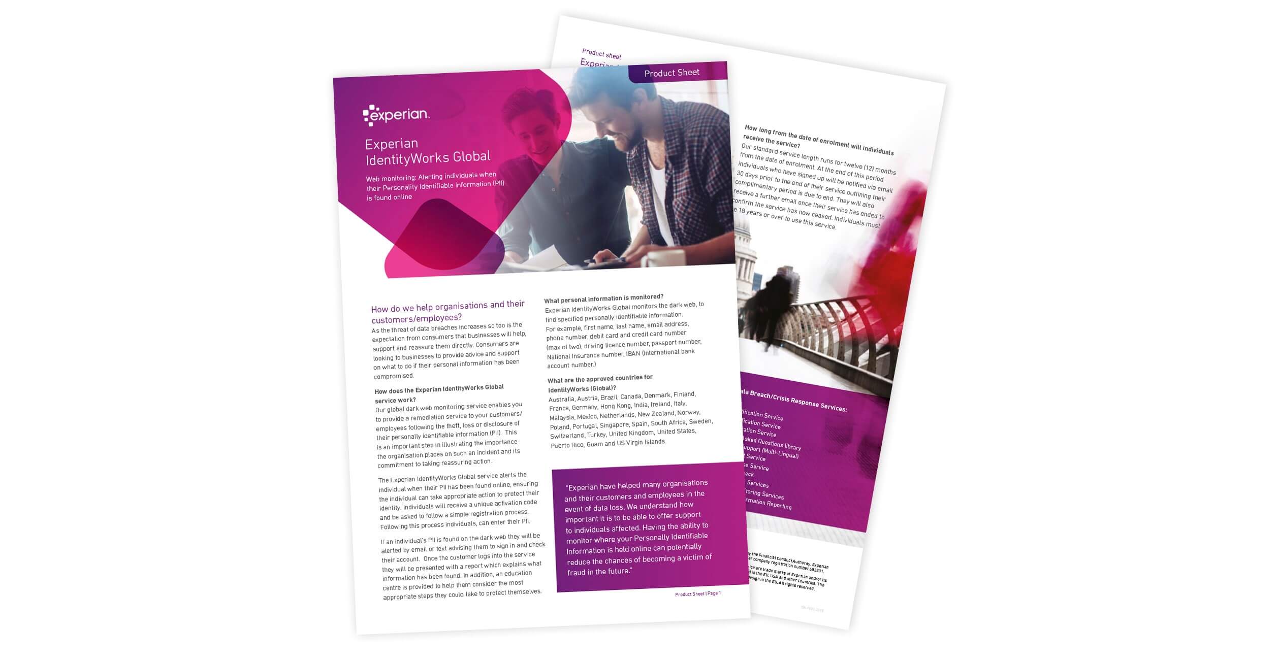 Identity Works brochure image